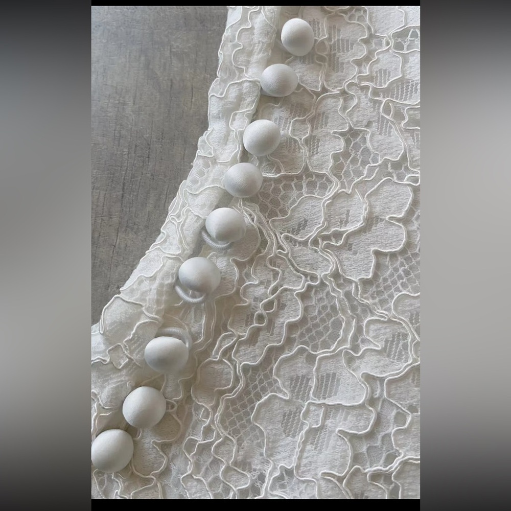 HELSA The Forever Audrey Lace Camisole Elegant White Lace Top ,S - Picture 12 of 15